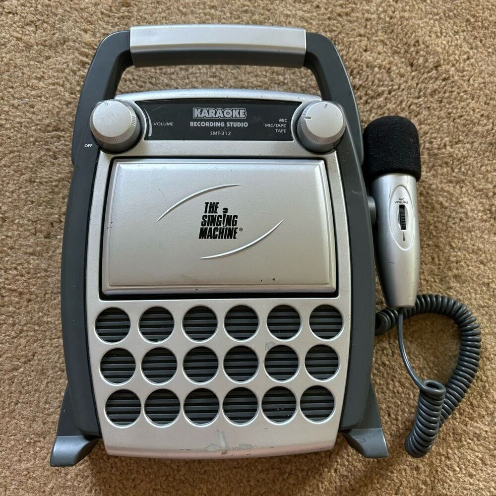 The Singing Machine Karaoke Recording Studio SMT-312 *READ*